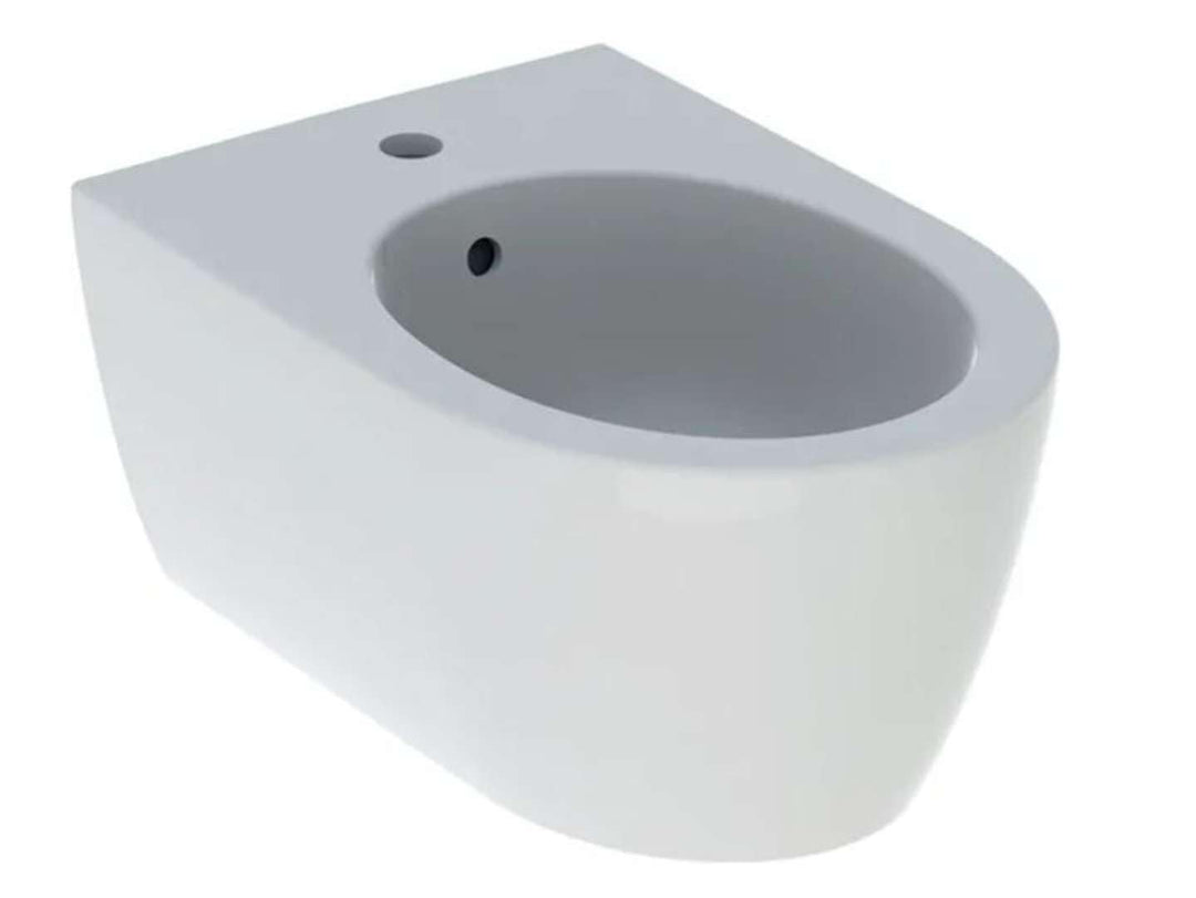 Geberit iCon Wandbidet mit Überlauf, geschlossene Form, weiss, 501898, 501.898.00.8, Farbe: Weiss