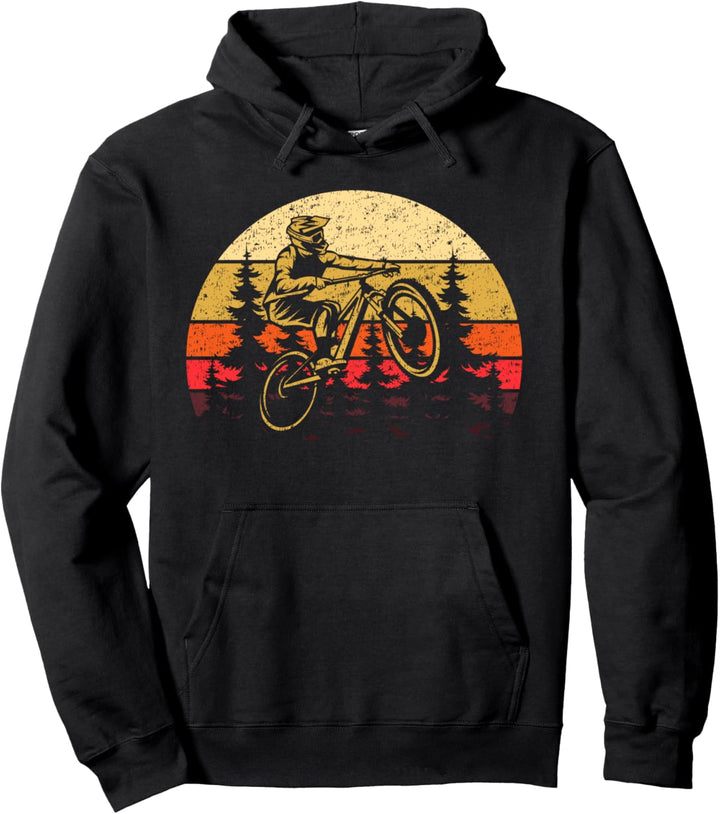 Wheelie - Lustiges Fahrrad Mountainbike Pullover Hoodie
