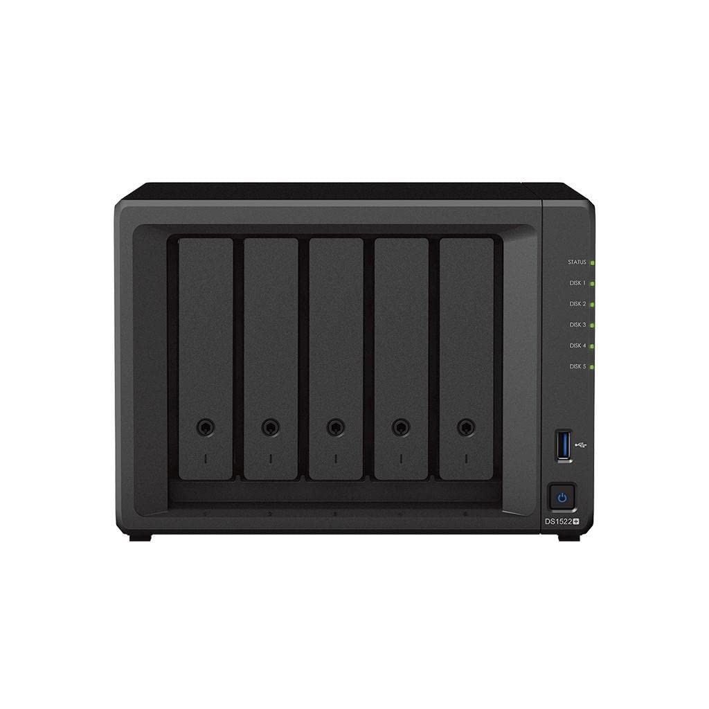 Synology DiskStation DS1522+ Nur Gehäuse 0 TB, Nur Gehäuse 0 TB