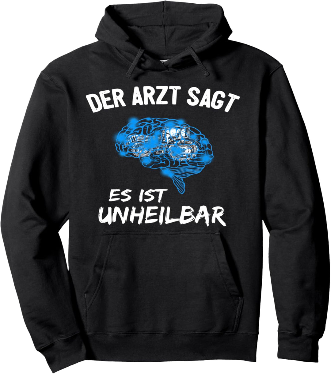 Bauern Landwirt Geschenkidee Traktorliebe es ist unheilbar Pullover Hoodie