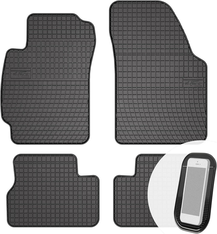 Gummimatten Auto Fussmatten Gummi Automatten Passgenau 4-teilig Set - passend für Honda HRV 3-Türen