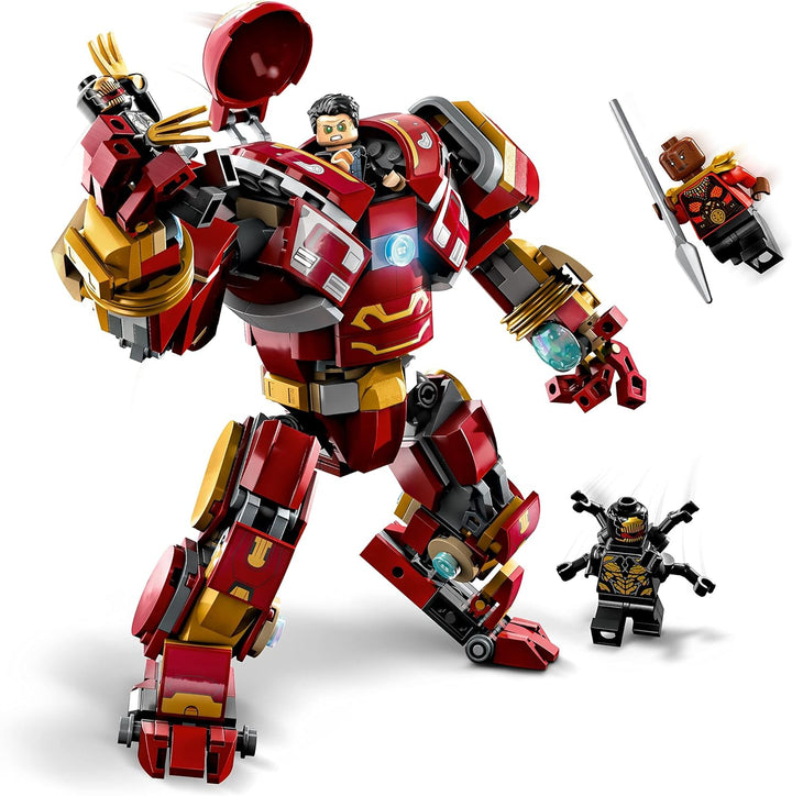 LEGO Marvel The Hulkbuster: Die Schlacht von Wakanda 76247, Actionfigur, baubares Spielzeug mit Hulk
