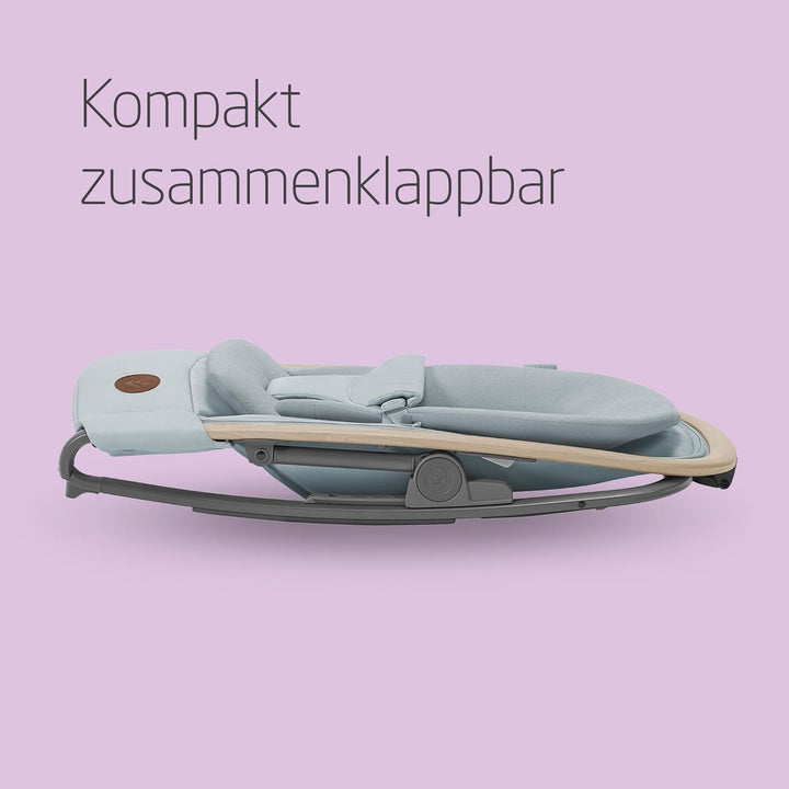 Maxi-Cosi Kori 2-in-1-Babywippe mit Spielzeugbogen, 0–2 Jahre, bis zu 15 kg, Baby Bouncer, 3 mit ein