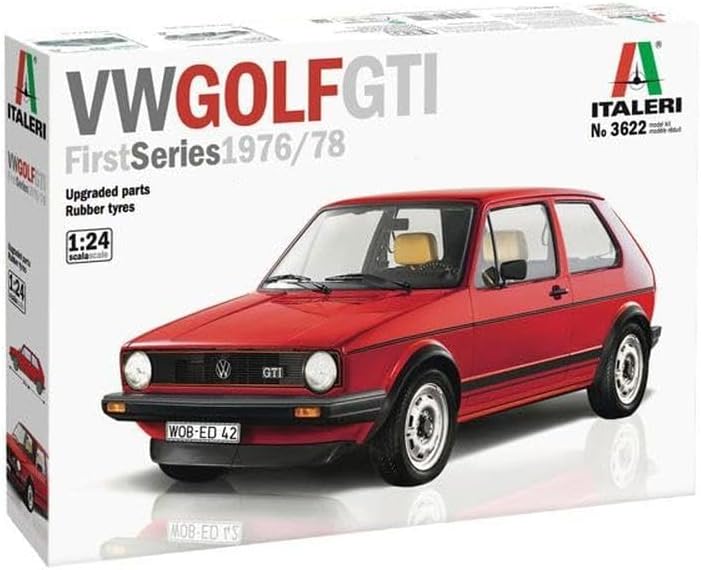 Italeri 3622S 3622S-1:24 VW Golf GTI Rabbit, Modellbau, Bausatz, Standmodellbau, Basteln, Hobby, Kle