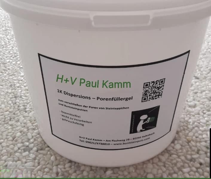 CoPa-Gran 2kg 1K Transparenter Porenfüller/Versiegelung für Buntsteinputze aller Art im Innenbereich