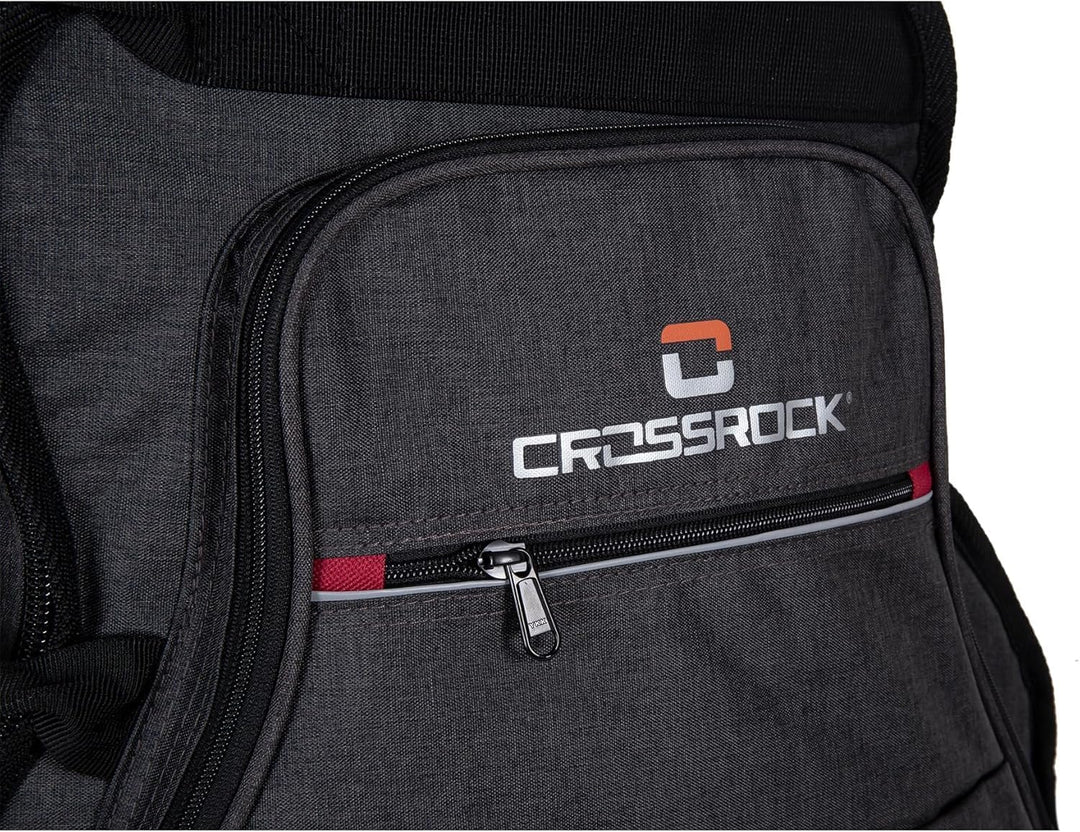 Crossrock Gepolsterte Rucksacktasche für Jumbo-Akustikgitarren (CRSG107SBDG) Super Jumbo, Super Jumb