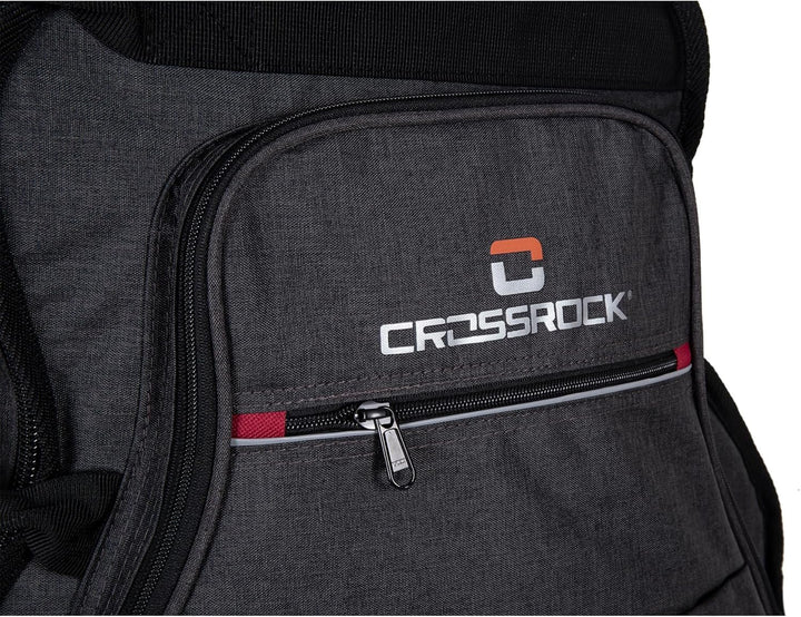 Crossrock Gepolsterte Rucksacktasche für Jumbo-Akustikgitarren (CRSG107SBDG) Super Jumbo, Super Jumb