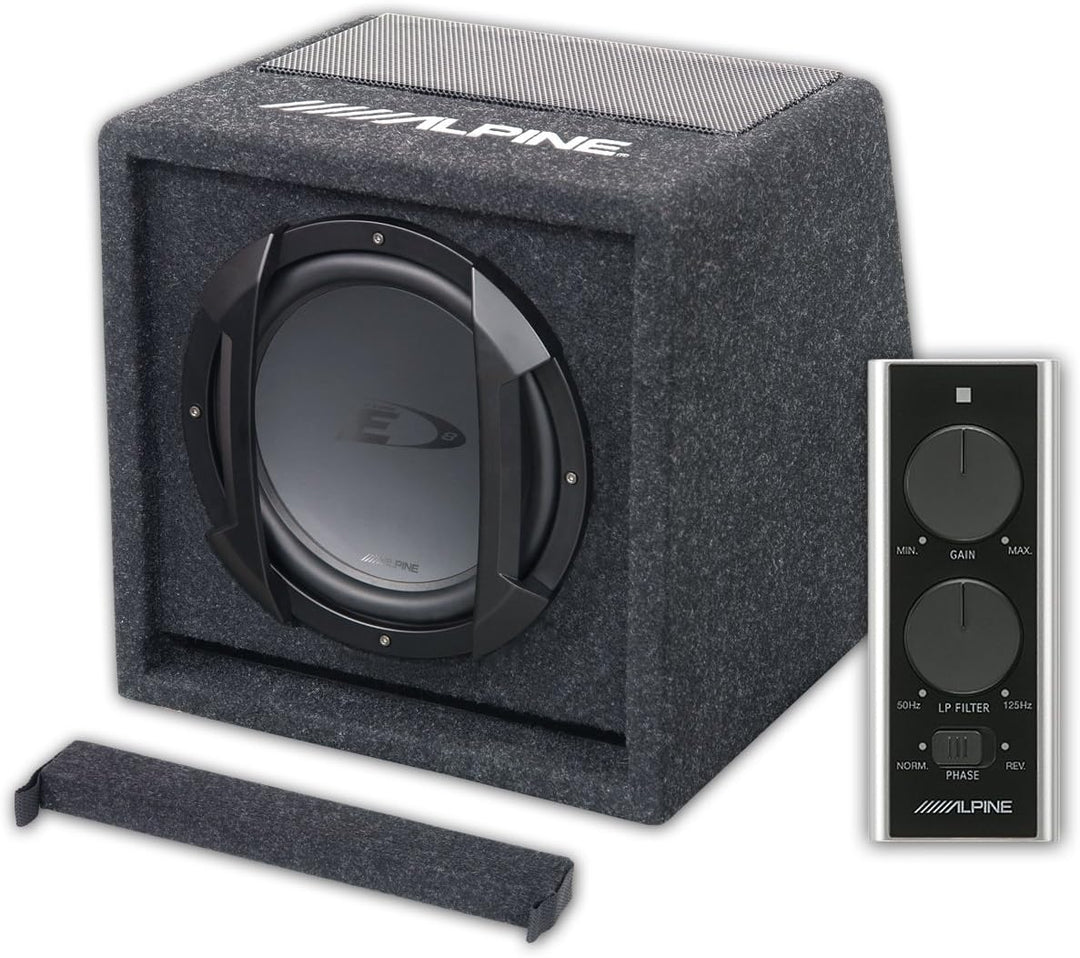 Alpine SWE-815 Auto-Soundsystem schwarz Single, Single