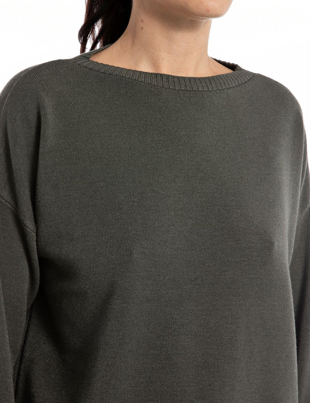 Replay Damen Pullover Elegant, Army Green 435