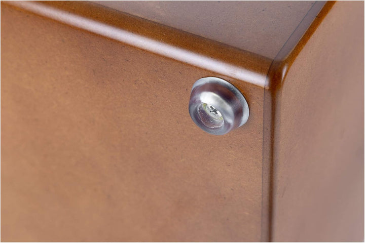 XDrum Cajon El Bajo Bass Port Walnut/Zebrano - Integrierter Bass Port für druckvollen Sound - Tromme