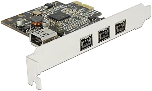 Delock 89864 PCI Express Karte > 3 x extern FireWire B + 1 x intern FireWire A