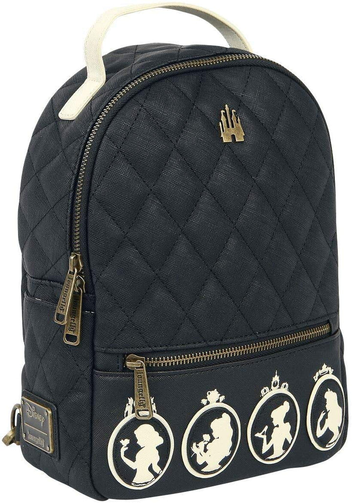 Loungefly Rucksack aus Kunstleder mit Disney-Prinzessinnen Silhoutte