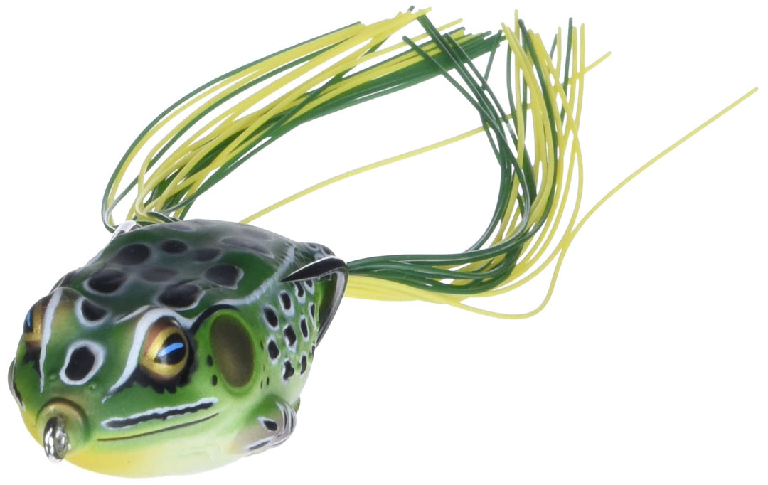LIVE TARGET Livetarget Hollow Body Frog 2-5/8" Grün / Gelb, 2-5/8" Grün / Gelb
