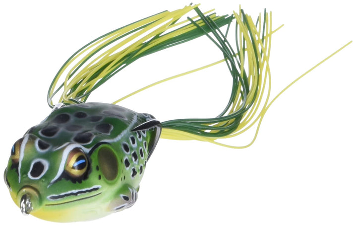 LIVE TARGET Livetarget Hollow Body Frog 2-5/8" Grün / Gelb, 2-5/8" Grün / Gelb