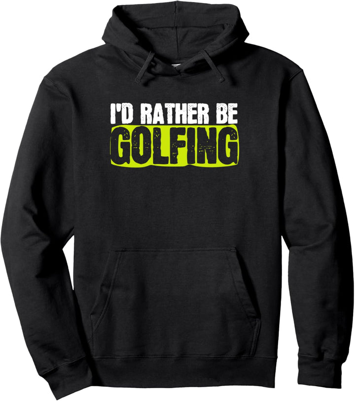Golfer Golf Pullover Hoodie