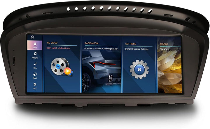 Erisin 8.8 Zoll 8-Kern 4GB+64GB Android 12 Autoradio Bluetooth GPS Navi für BMW 3er E90 E91 E92 E93