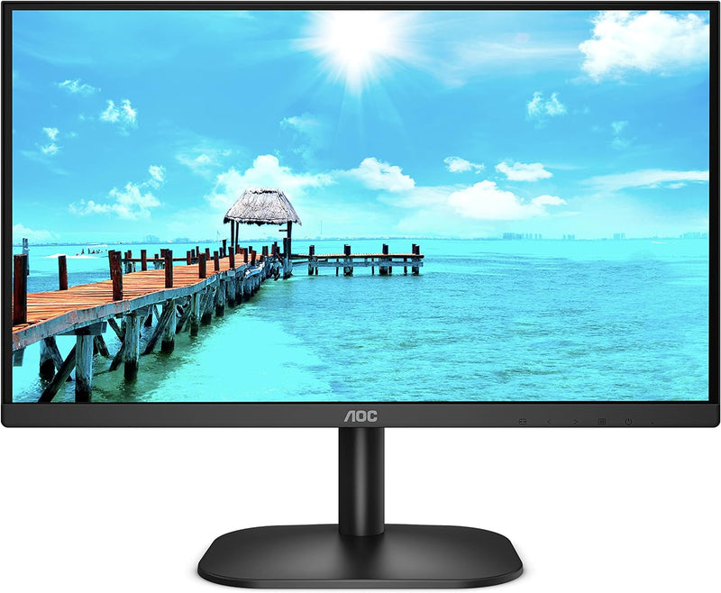 AOC 24B2XDA - 24 Zoll FHD Monitor, Adaptive Sync (1920x1080, 75 Hz, VGA, DVI, HDMI) schwarz 24 Zoll