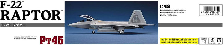 Hasegawa PT45 - F-22 Raptor, Weiss, Mittel