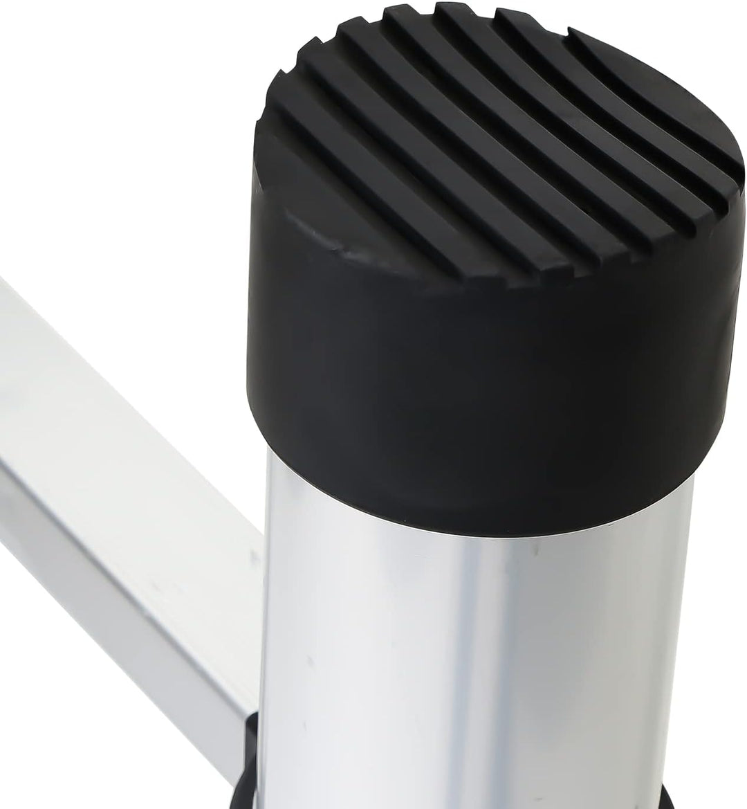 Fiqops 3.2M Aluminium Teleskopleiter, Ausziehbare Leiter 150 kg Belastbarkeit, Rutschfester Aluleite
