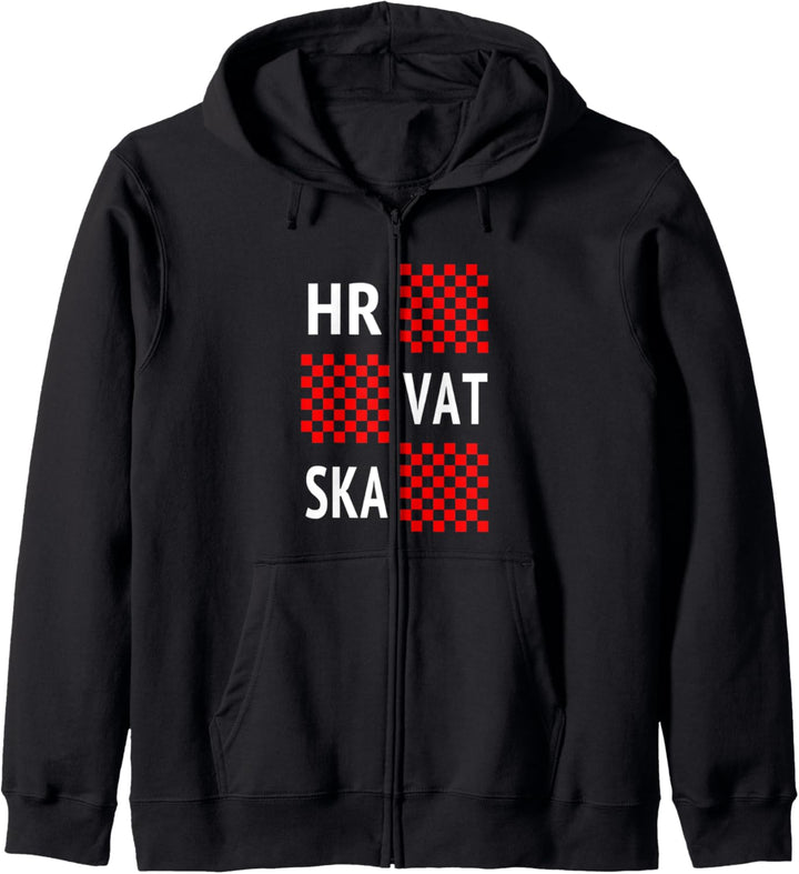 Hrvatska Kroatien Fussball Kapuzenjacke
