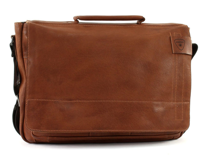 Strellson Upminster Aktentasche BriefBag L 703 cognac, Cognac