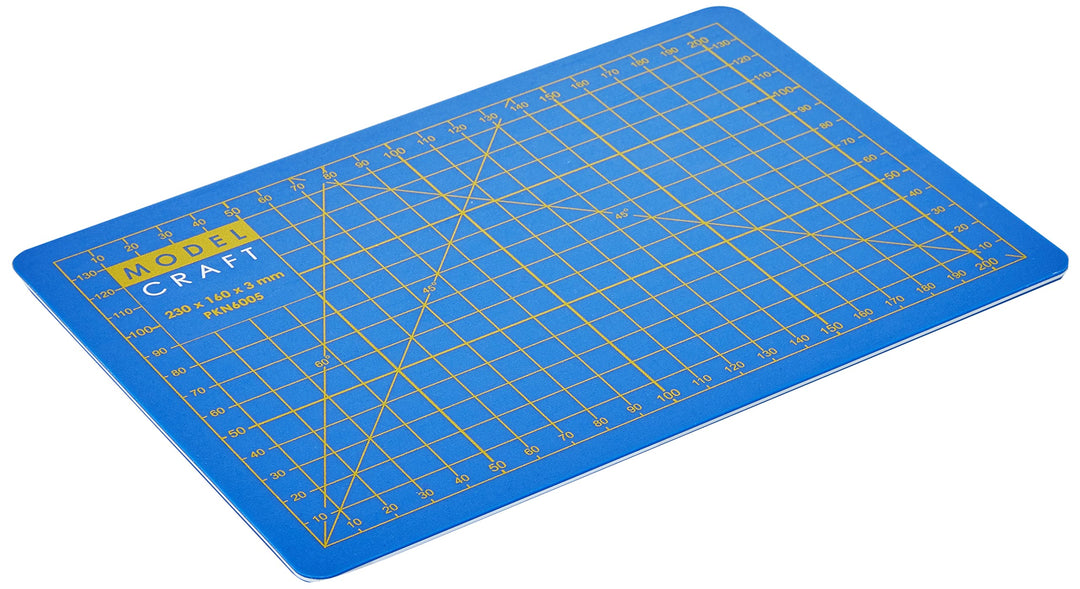 Model Craft A5 Braunelle Schneidematte, blau