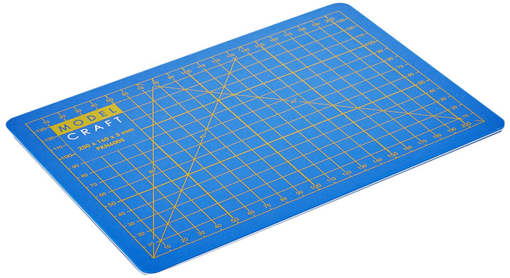 Model Craft A5 Braunelle Schneidematte, blau