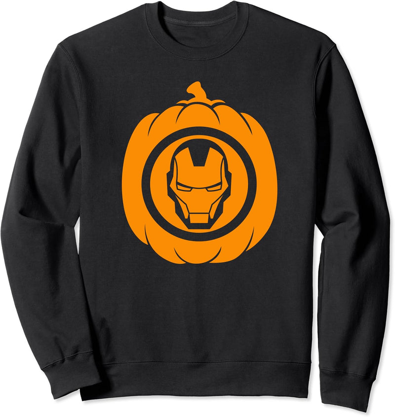 Marvel Iron Man Pumpkin Halloween Sweatshirt