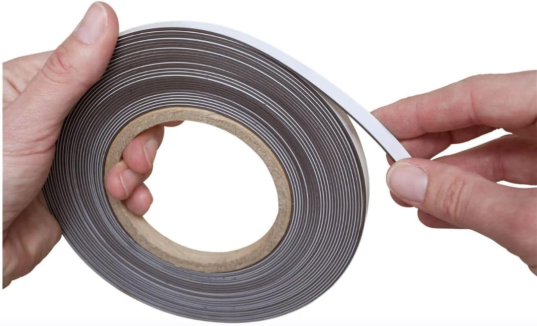 MAUL Kennzeichnungsband 50mm x 1mm | Beschriftbares Band mit magnetischer Rückseite | Vielseitig anw