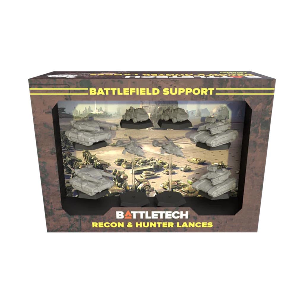 Catalyst Game Labs BattleTech | Mercenaries Forcepack | Battlefield Support Recon & Hunter Lances |