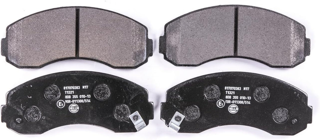 HELLA PAGID 8DB 355 010-131 Bremsbelagsatz - T1321 - Dicke/Stärke: 15.5mm - Bremssystem: Sumitomo -