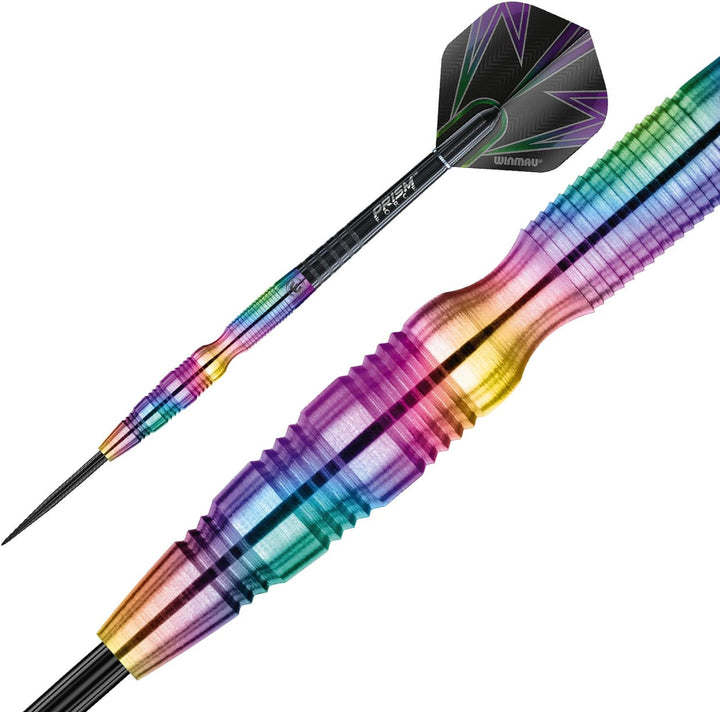 WINMAU Champions - Simon Whitlock 3: 22g Profi Wolfram Steeltip Dartpfeile Set mit Flights und Schäf