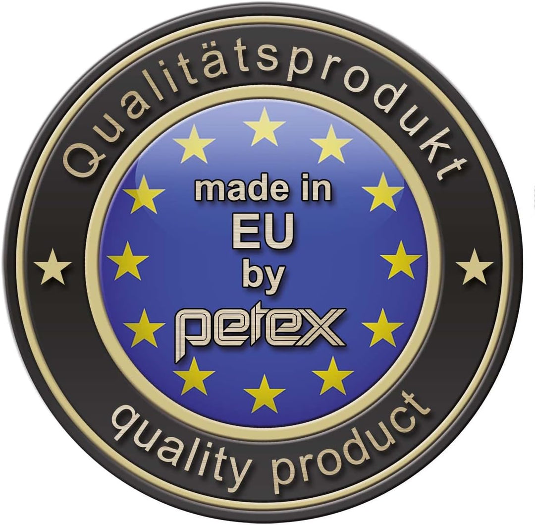 PETEX 26610 Gummimatten Passform Satz schwarz 4-teilig