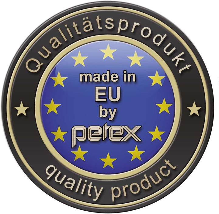 PETEX 26610 Gummimatten Passform Satz schwarz 4-teilig