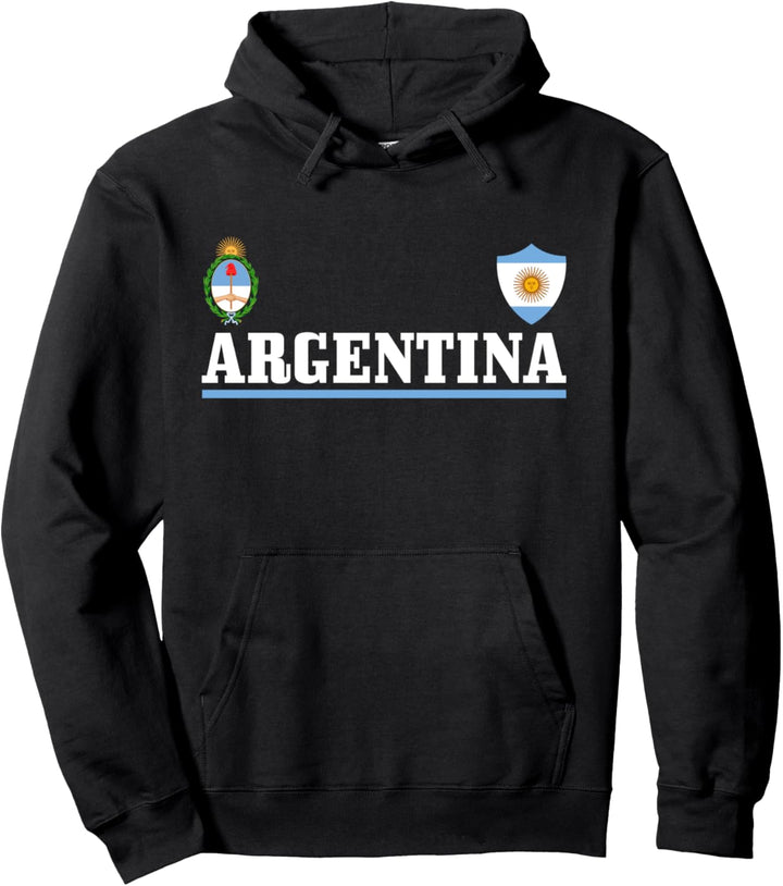 Argentinische Flagge Pullover Hoodie