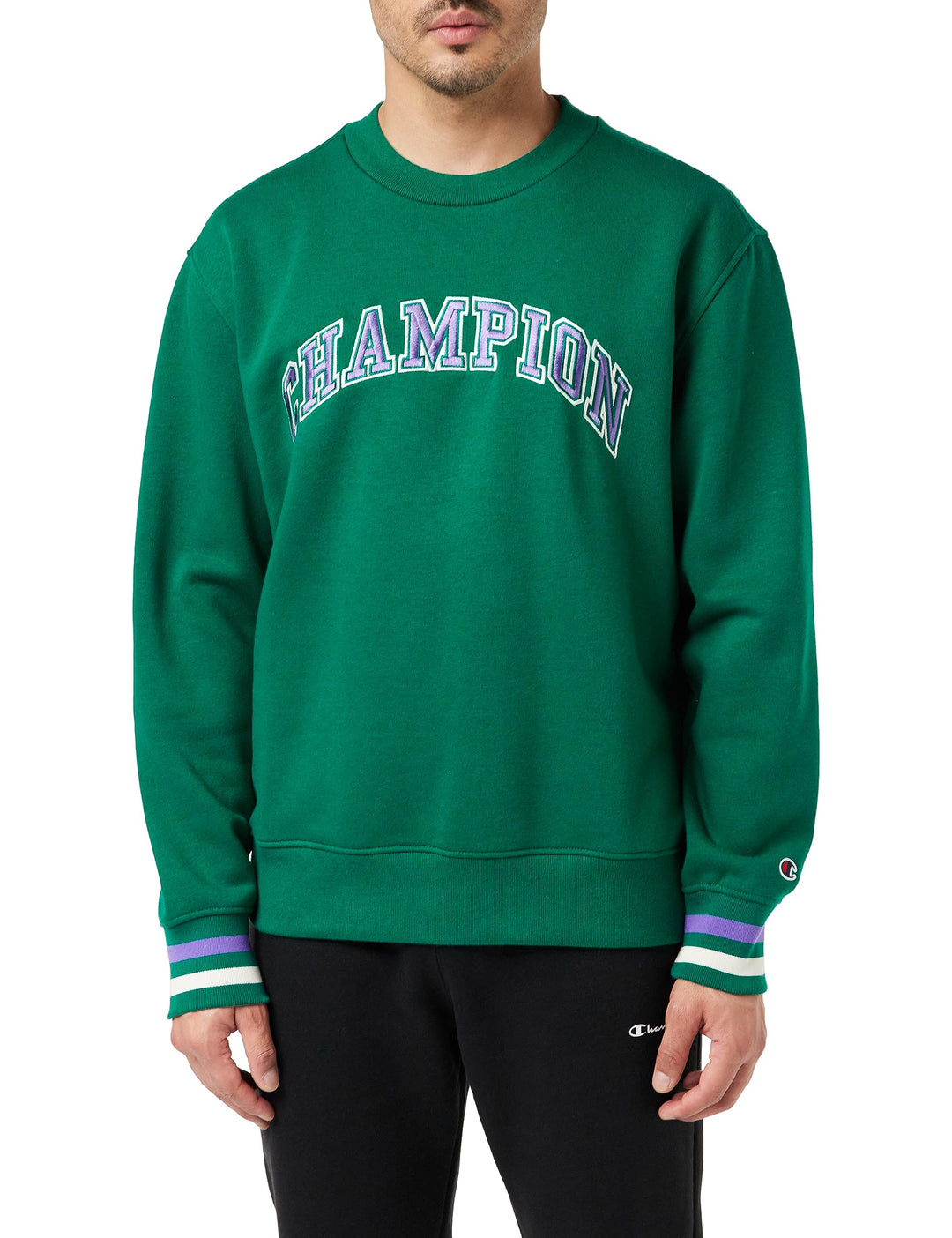 Champion Herren Sweatshirt S Verde Avt, S Verde Avt