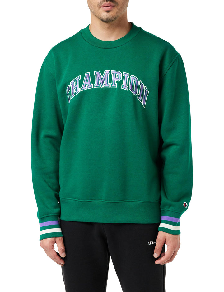 Champion Herren Sweatshirt S Verde Avt, S Verde Avt