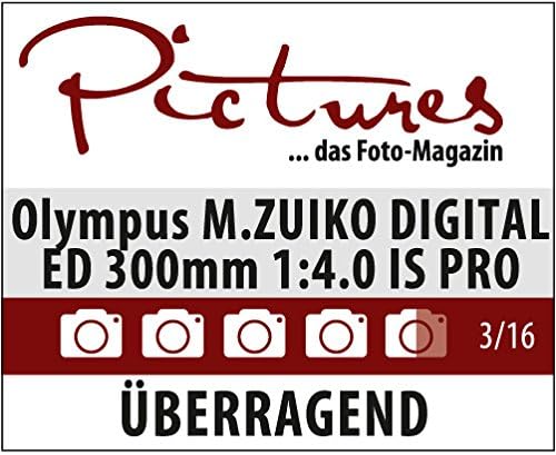 Olympus M.Zuiko Digital ED 300mm F4.0 PRO Objektiv, Telezoom, geeignet für alle MFT-Kameras (Olympus