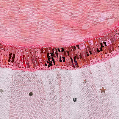 FYMNSI Mädchen Prinzessin Kostüm Kleid Umhang mit Zubehör Weihnachten Halloween Fasching Karneval Ve