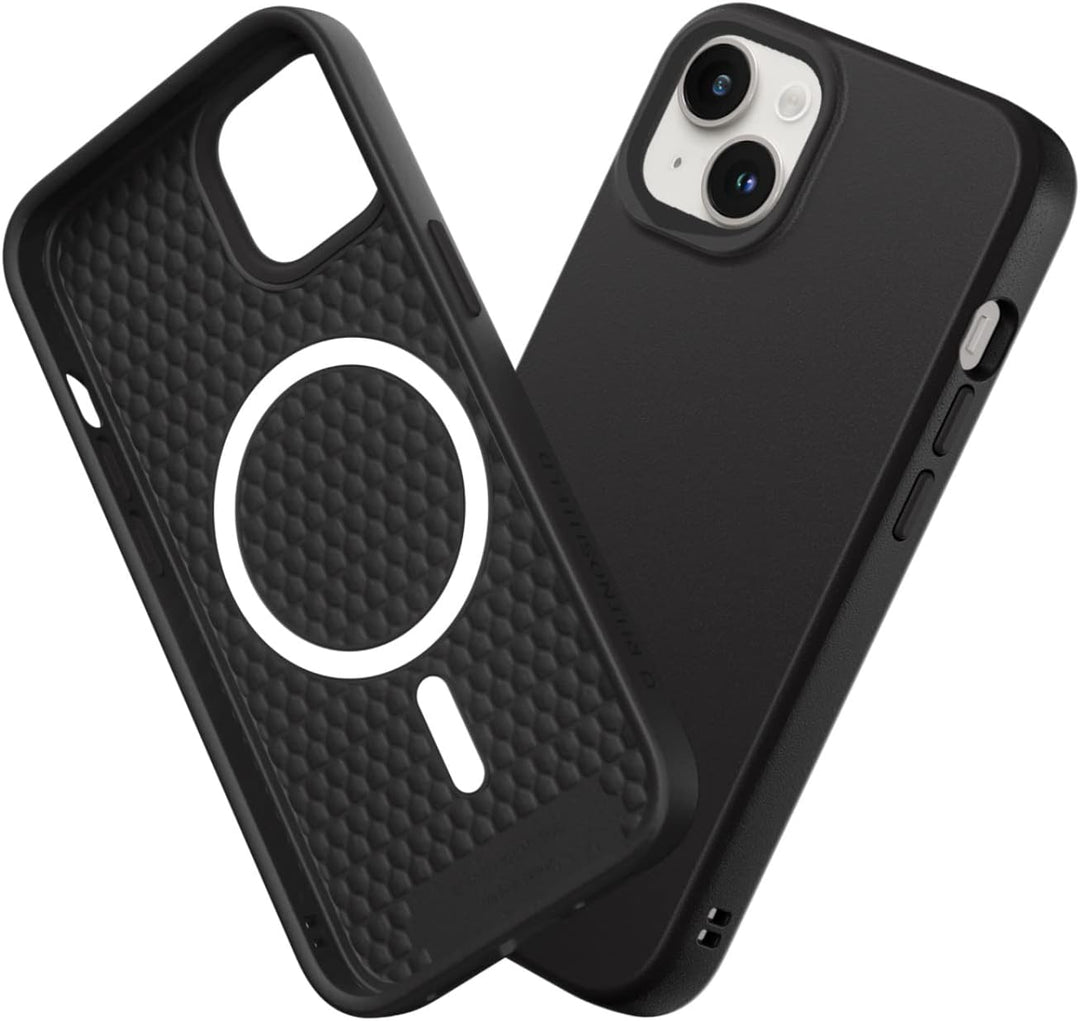 RhinoShield Case kompatibel mit [iPhone 14/13] | SolidSuit - MagSafe-kompatibel -Stossdämpfende & sc