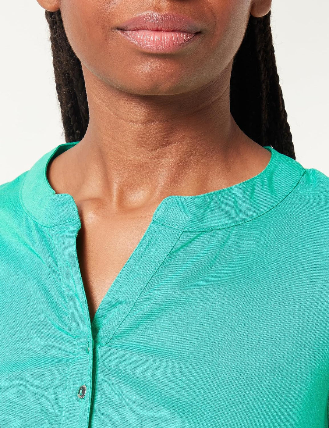 MAMALICIOUS Damen Mlmercy Lia 3/4 Woven Tunic Eco A. 2f Tunika XS Mint, XS Mint