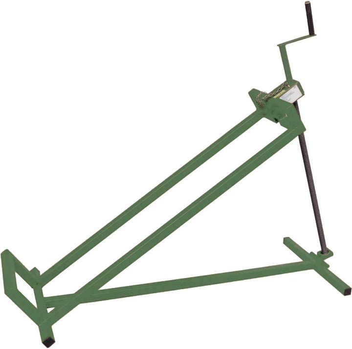 BAUPROFI Rasentraktorheber ZERLEGBAR BTH400A 400kg für Aufsitzmäher Rasenmäher, Grün