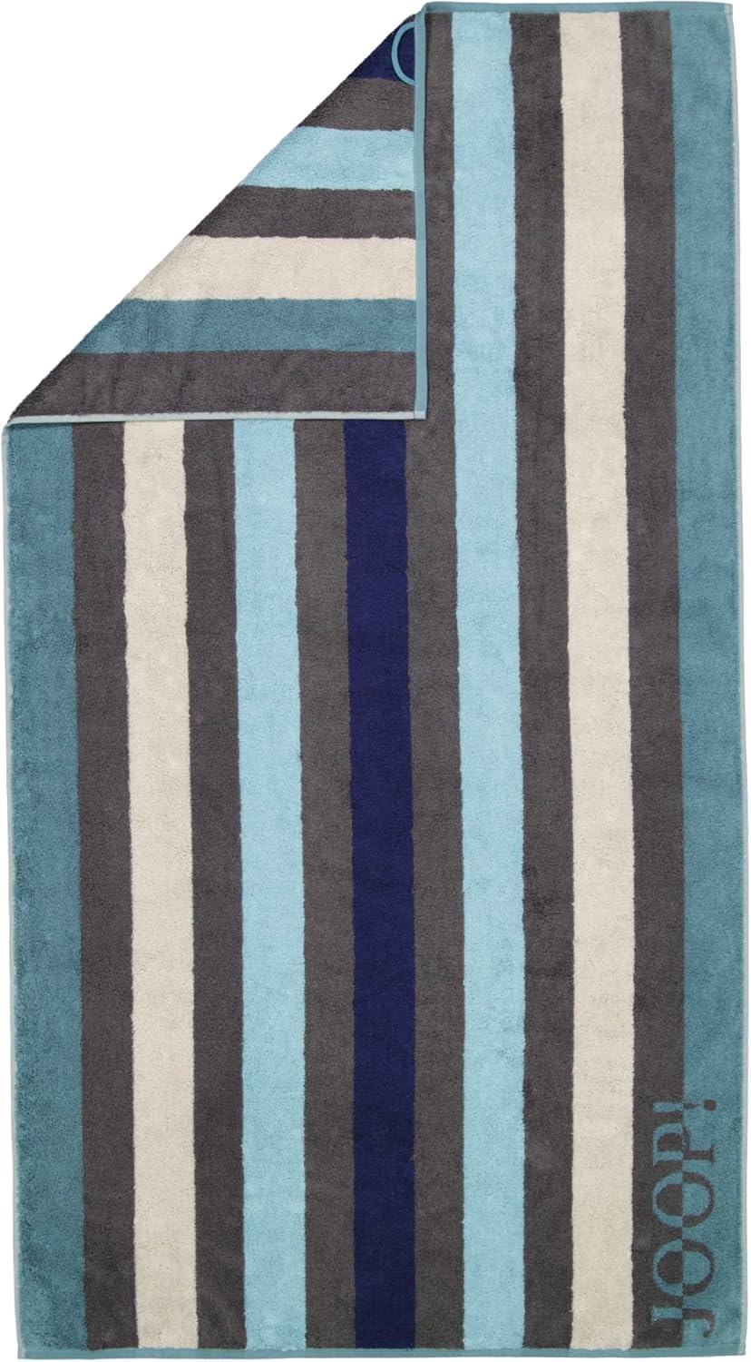 JOOP! Duschtuch Tone 1690 | 44 aqua - 80 x 150 Duschtuch 80x150 cm, Duschtuch 80x150 cm