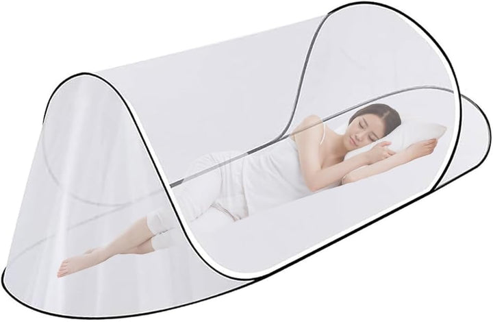 Moskitonetz Reise Pop Up, 200 X 80 X 56 Faltbares Moskitonetz, Einzelnes Familien-Moskitonetzbett, E