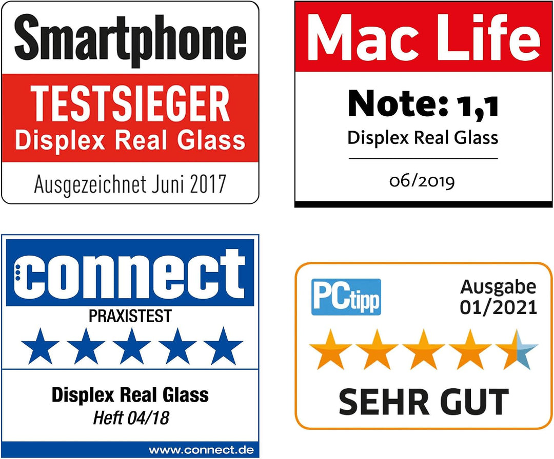 Displex Displayschutzglas für Galaxy S22/S23 Real Glas 10H | Displayschutzfolie aus 10H Echtglas: kr