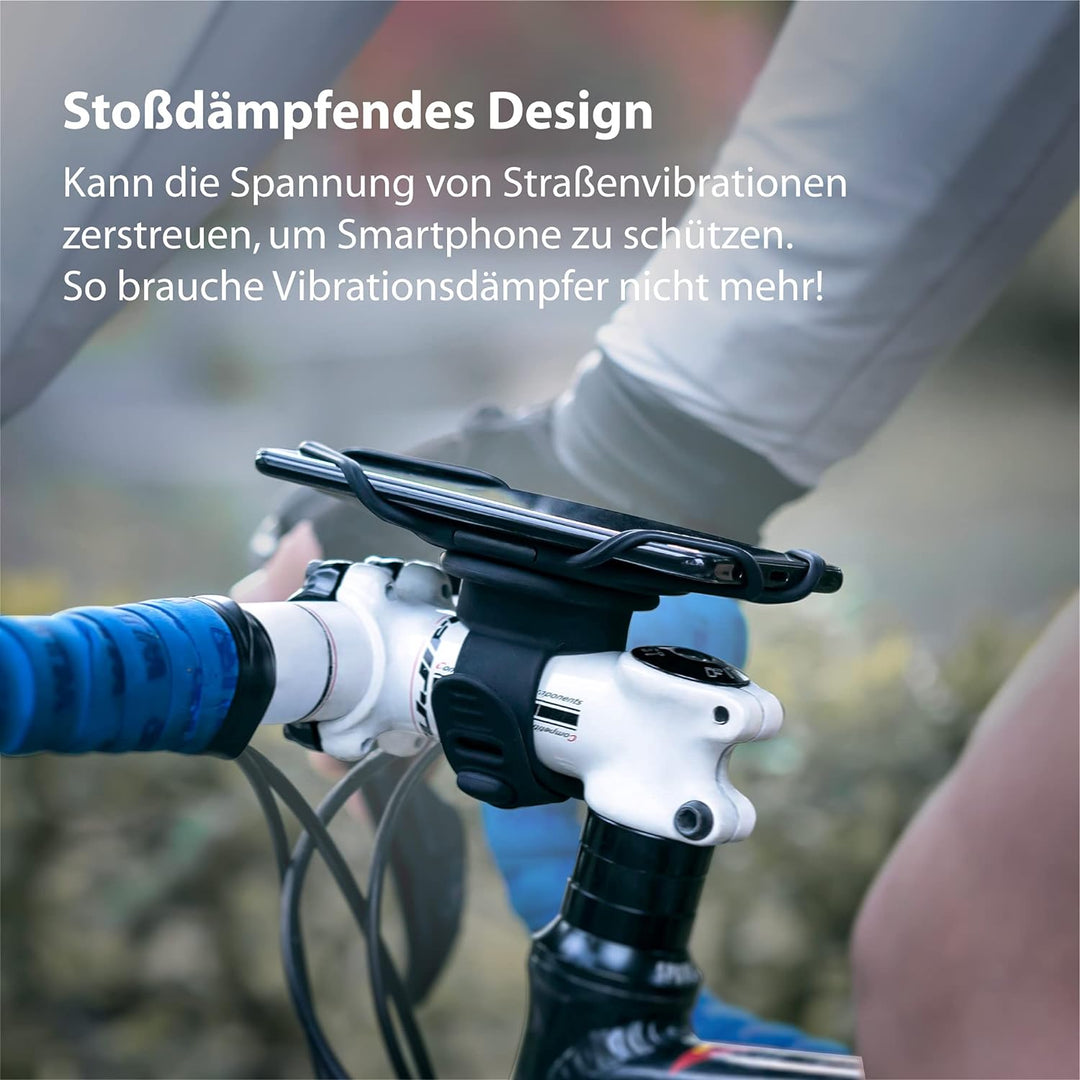 Bone 360° Drehbarer 2 IN 1 Abnembare Handyhalterung zum Joggen Radfahren, Universales Sportarmband F