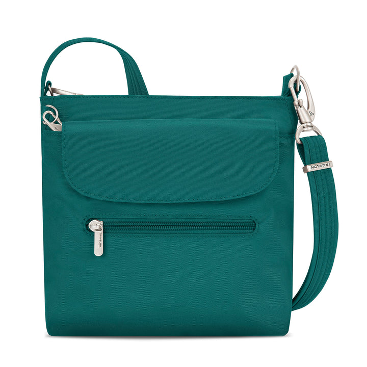 Travelon Unisex Anti-diebstahl Klassische Schultertasche Mini-Umhängetasche Fichte, Fichte