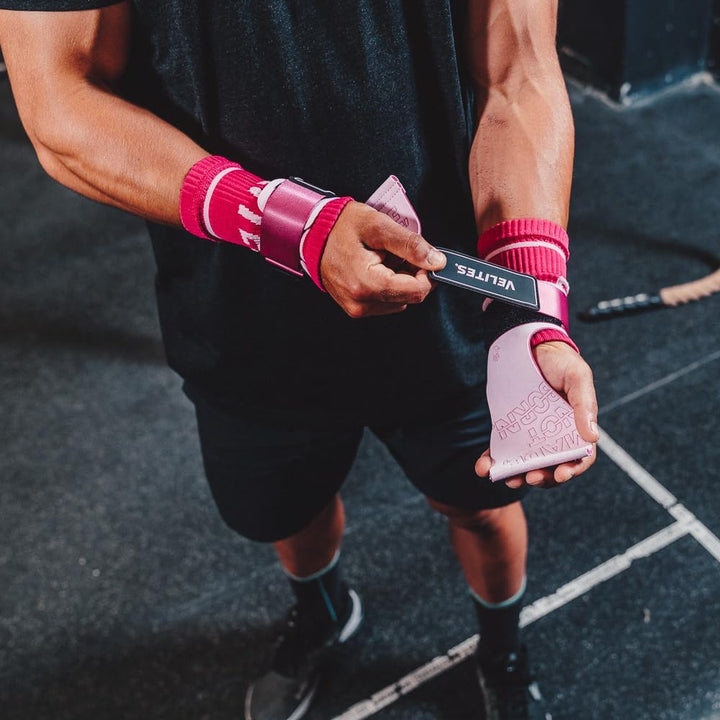 Velites | Handgrips Quad Pro + handgelenkbandage | Gleichgewicht zwischen Flexibilität, Komfort und