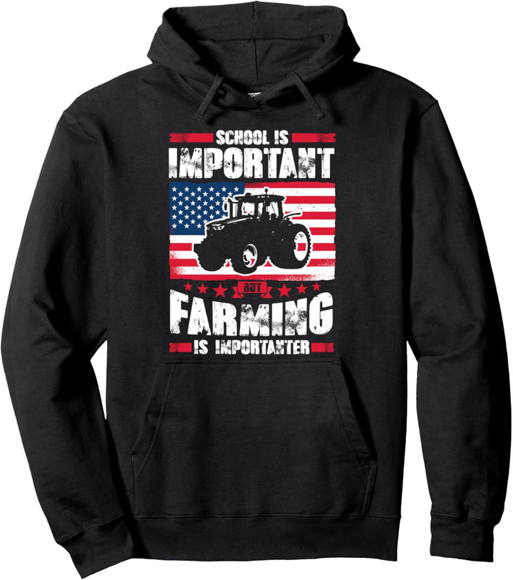 Die Schulzucht ist der wichtigste Landwirtschaft Pullover Hoodie