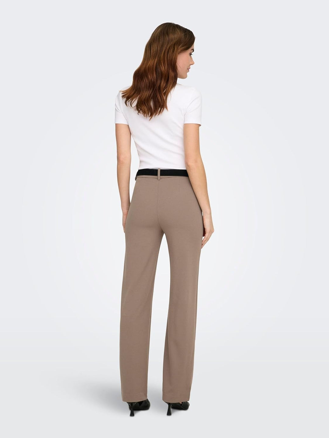 ONLY Damen Onlraffy-yo Life Mid STR Pant TLR Noos Hose XS / 32L Fossil, XS / 32L Fossil